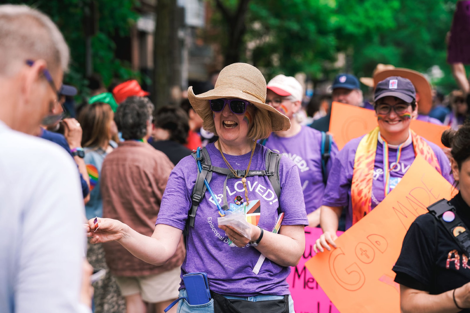 St. Paul’s, Natick offered presence and welcome at local Pride events.