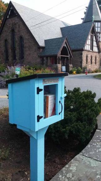 Trinity Melrose Little Free Library