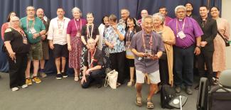 Lambeth 2022 Indigenous Bishops with Archbishop of Canterbury