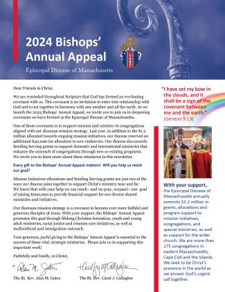2024 Bishops' Annual Appeal Newsletter Cover