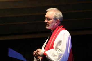 Bishop Gates gives sermon at Electing Convention