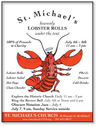 Lobster Lunch flier graphic