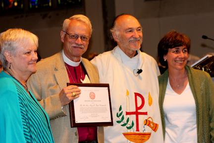 All Saints, Brookline honors Bishop Cederholm