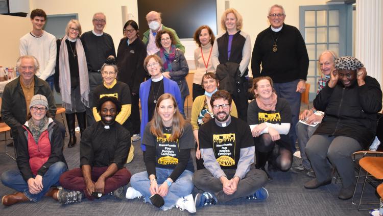 Jan. 13, 2023, gathering of MA Episcopal Network for the Poor People's Campaign