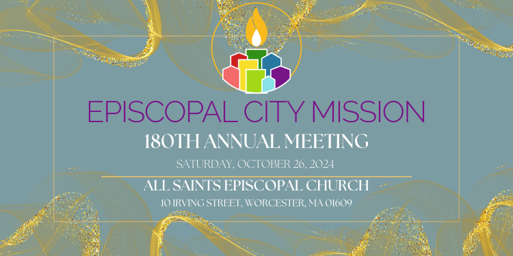 Episcopal City Mission 2024 annual meeting graphic