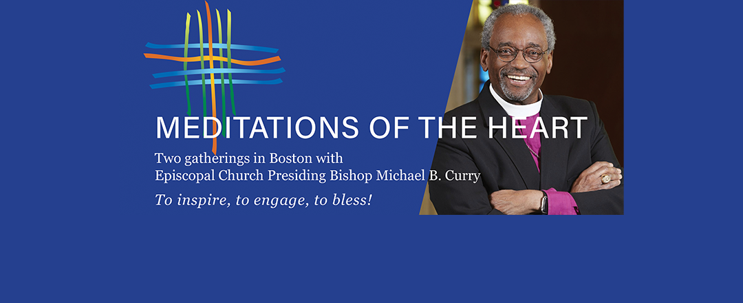 Presiding Bishop Curry events with youth & young adults graphic