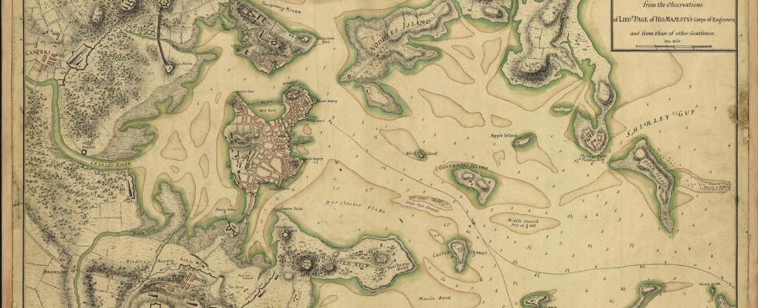 Boston map 1775