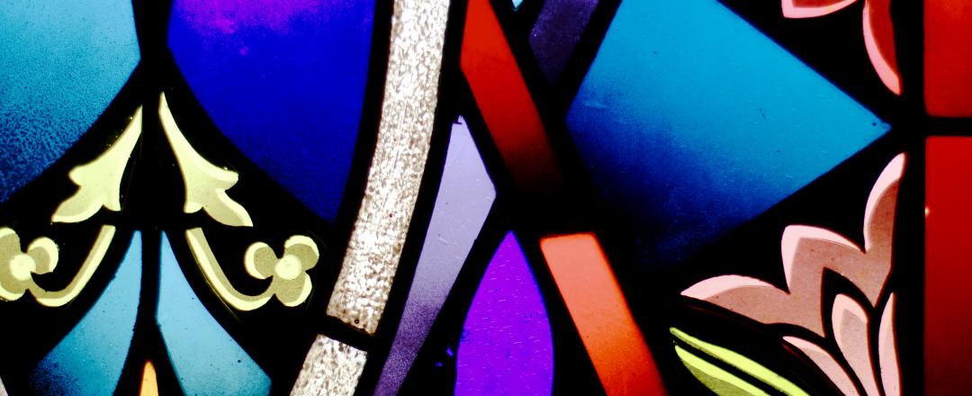Stained glass window