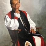 Bishop Barbara C. Harris portrait by Simmie Kno