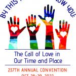 Diocesan Convention 2022 "The Call of Love in Our Time and Place" graphic