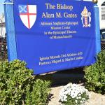 Sign at Bishop Alan M. Gates Anglican-Episcopal African Mission Center in Everett