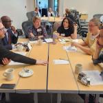 Small group discussion at May 2025 Visioning Summit