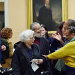 Byron Rushing at Boston Athenaeum Event Honoring Allan Crite 
